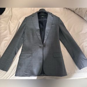 Theory Staple Blazer in Space Dyed Grid, size 2, never worn